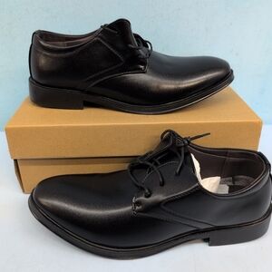 Fashion Leather Formal Lace Up Oxford Casual Men's Dress Shoes Size 42 Black
